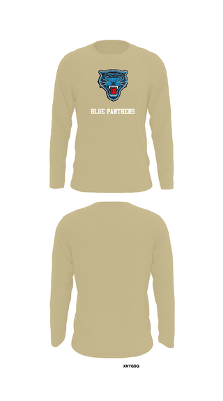 Long Sleeve Performance Shirt, Blue Panthers, , Teamtime, Team time, sublimation, custom sports apparel, team uniforms, spirit wear, spiritwear, sports uniforms, custom shirts, team store, custom team store, fundraiser sports, apparel fundraiser