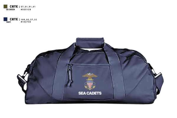 Duffle Bag, US Naval Sea Cadets Shark Division, , Teamtime, Team time, sublimation, custom sports apparel, team uniforms, spirit wear, spiritwear, sports uniforms, custom shirts, team store, custom team store, fundraiser sports, apparel fundraiser