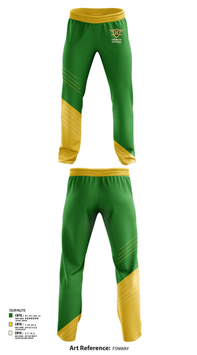 Huntington High School 68599761 Sweatpants - 6
