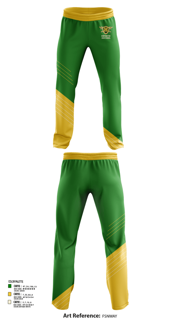 Sweatpants, Huntington High School, Tennis, Teamtime, Team time, sublimation, custom sports apparel, team uniforms, spirit wear, spiritwear, sports uniforms, custom shirts, team store, custom team store, fundraiser sports, apparel fundraiser