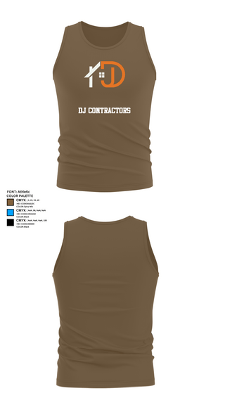 Tank Top, DJ CONTRACTORS, , Teamtime, Team time, sublimation, custom sports apparel, team uniforms, spirit wear, spiritwear, sports uniforms, custom shirts, team store, custom team store, fundraiser sports, apparel fundraiser