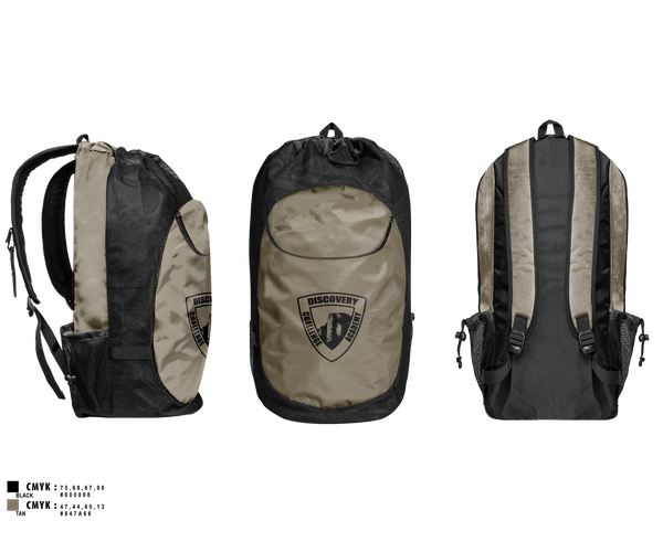 Gear Bag, Discovery ChalleNGe Academy, , Teamtime, Team time, sublimation, custom sports apparel, team uniforms, spirit wear, spiritwear, sports uniforms, custom shirts, team store, custom team store, fundraiser sports, apparel fundraiser