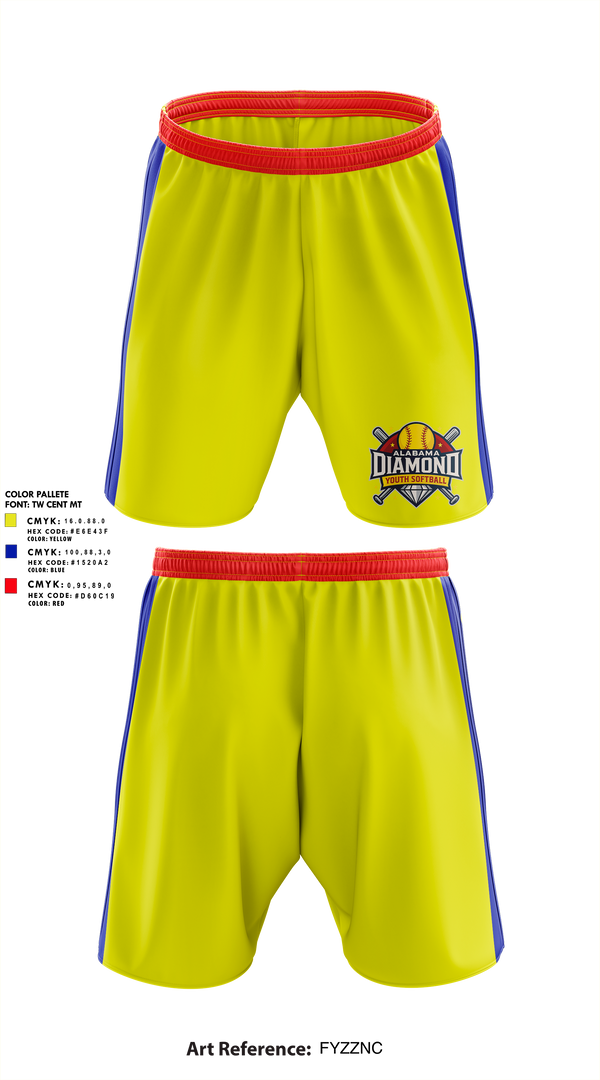 Athletic Shorts With Pockets, Alabama Diamond Youth Softball, Softball, Teamtime, Team time, sublimation, custom sports apparel, team uniforms, spirit wear, spiritwear, sports uniforms, custom shirts, team store, custom team store, fundraiser sports, apparel fundraiser