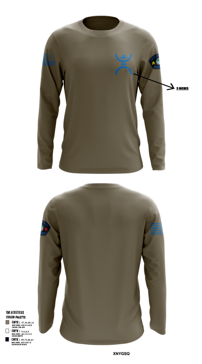 Monterey  Park 19917874 Long Sleeve Performance Shirt 114