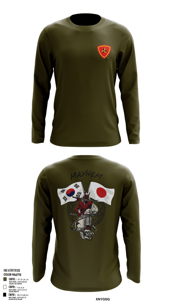 Long Sleeve Performance Shirt, 3/11 Mayhem, , Teamtime, Team time, sublimation, custom sports apparel, team uniforms, spirit wear, spiritwear, sports uniforms, custom shirts, team store, custom team store, fundraiser sports, apparel fundraiser