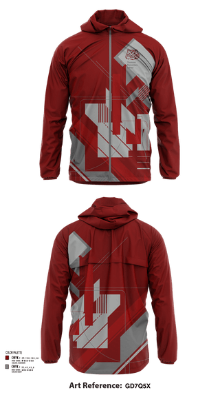 Windbreaker, Thomson Tigers Track and Field, Track & Field, Teamtime, Team time, sublimation, custom sports apparel, team uniforms, spirit wear, spiritwear, sports uniforms, custom shirts, team store, custom team store, fundraiser sports, apparel fundraiser