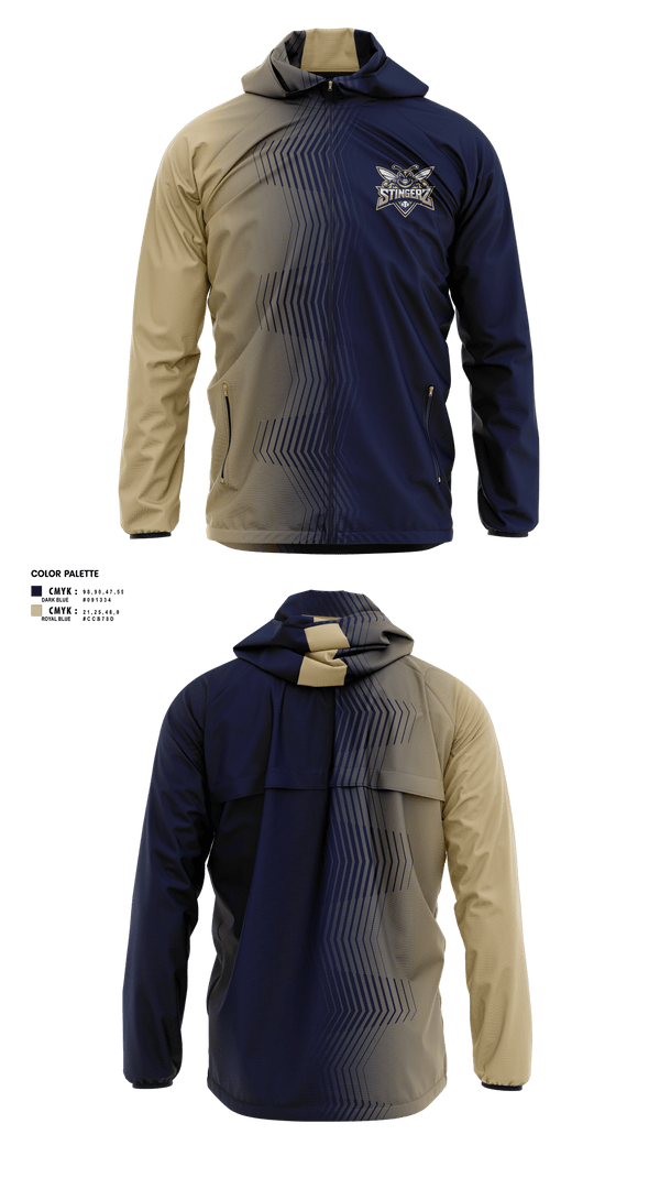 Windbreaker, Stingerz, Baseball, Teamtime, Team time, sublimation, custom sports apparel, team uniforms, spirit wear, spiritwear, sports uniforms, custom shirts, team store, custom team store, fundraiser sports, apparel fundraiser