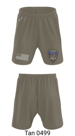 Athletic Shorts With Pockets, California Highway Patrol, , Teamtime, Team time, sublimation, custom sports apparel, team uniforms, spirit wear, spiritwear, sports uniforms, custom shirts, team store, custom team store, fundraiser sports, apparel fundraiser