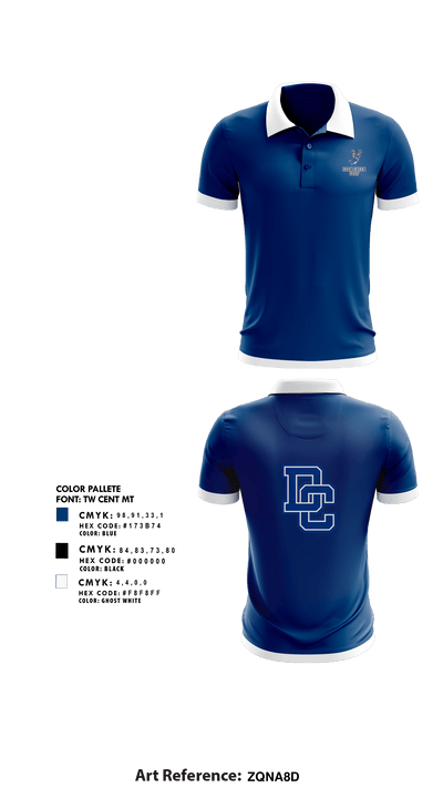 Deer Creek Antlers 84457423 Short Sleeve Performance Polo - 2
