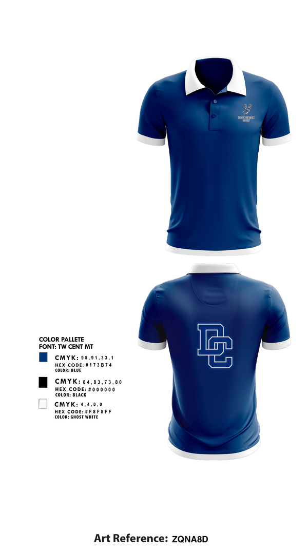 Short Sleeve Performance Polo, Deer Creek Antlers, Golf, Teamtime, Team time, sublimation, custom sports apparel, team uniforms, spirit wear, spiritwear, sports uniforms, custom shirts, team store, custom team store, fundraiser sports, apparel fundraiser
