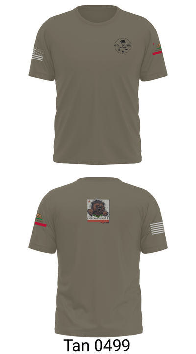 1106th TASMG 93764833 Short Sleeve Performance Shirt - 72