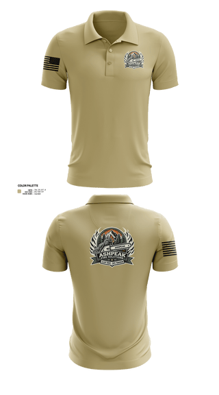 Short Sleeve Performance Polo, AshPeak Fire Solutions, , Teamtime, Team time, sublimation, custom sports apparel, team uniforms, spirit wear, spiritwear, sports uniforms, custom shirts, team store, custom team store, fundraiser sports, apparel fundraiser