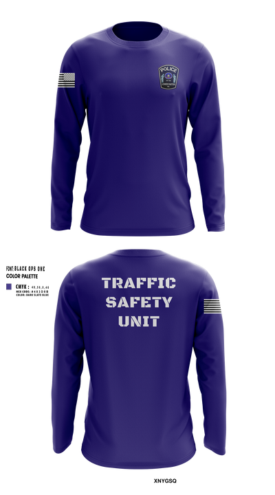 Traffic Safety Unit 70810452 Long Sleeve Performance Shirt 251