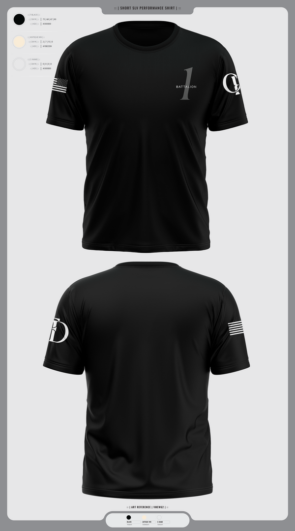 Short Sleeve Performance Shirt, Battalion 1, , Teamtime, Team time, sublimation, custom sports apparel, team uniforms, spirit wear, spiritwear, sports uniforms, custom shirts, team store, custom team store, fundraiser sports, apparel fundraiser