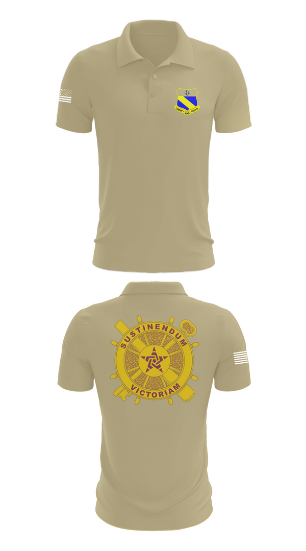 Short Sleeve Performance Polo, 2nd BN (LS) 349th RGT, , Teamtime, Team time, sublimation, custom sports apparel, team uniforms, spirit wear, spiritwear, sports uniforms, custom shirts, team store, custom team store, fundraiser sports, apparel fundraiser