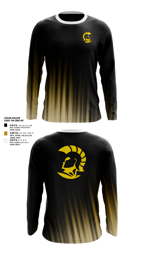 Long Sleeve Performance Shirt, El Sausal Middle School, Spirit Store, Teamtime, Team time, sublimation, custom sports apparel, team uniforms, spirit wear, spiritwear, sports uniforms, custom shirts, team store, custom team store, fundraiser sports, apparel fundraiser