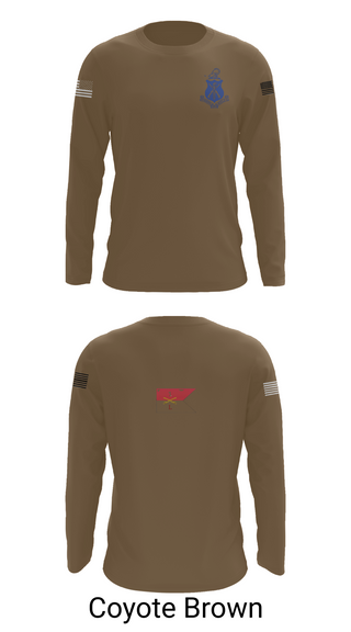Long Sleeve Performance Shirt, Pershing Rifles Troop L-1, , Teamtime, Team time, sublimation, custom sports apparel, team uniforms, spirit wear, spiritwear, sports uniforms, custom shirts, team store, custom team store, fundraiser sports, apparel fundraiser