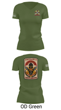 Kirk U.S. Army Health Clinic 36781561 Women's Short Sleeve V-neck Shirt - 48