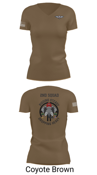 Womens Short Sleeve Vneck Shirt, Echo Company, , Teamtime, Team time, sublimation, custom sports apparel, team uniforms, spirit wear, spiritwear, sports uniforms, custom shirts, team store, custom team store, fundraiser sports, apparel fundraiser