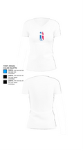 Greer Christian Basketball Association 68399943 Women's Short Sleeve V-neck Shirt - 18