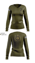 4-9 Infantry 4/2SBCT 54711564 Women's Long Sleeve V-neck Shirt - 2