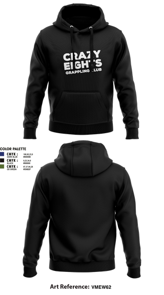 Hoodie, Crazy Eights Grappling Club, Wrestling, Teamtime, Team time, sublimation, custom sports apparel, team uniforms, spirit wear, spiritwear, sports uniforms, custom shirts, team store, custom team store, fundraiser sports, apparel fundraiser