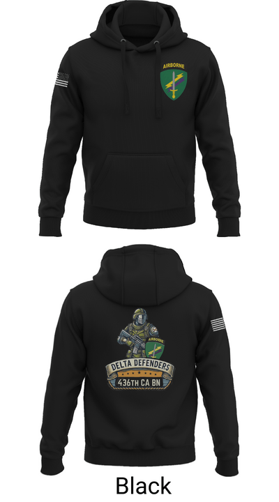 D Co 436th CA BN 62553628 Hoodie - 38
