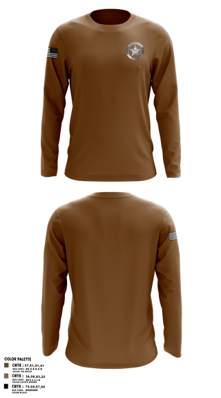 Long Sleeve Performance Shirt, Sheriff, , Teamtime, Team time, sublimation, custom sports apparel, team uniforms, spirit wear, spiritwear, sports uniforms, custom shirts, team store, custom team store, fundraiser sports, apparel fundraiser