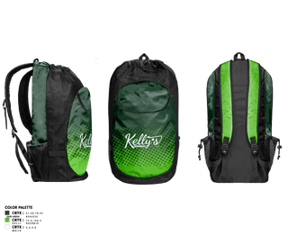 Gear Bag, Kelly’s Irish Pub, , Teamtime, Team time, sublimation, custom sports apparel, team uniforms, spirit wear, spiritwear, sports uniforms, custom shirts, team store, custom team store, fundraiser sports, apparel fundraiser