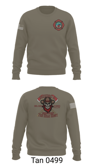 Crew Neck Sweatshirt, PVFR, , Teamtime, Team time, sublimation, custom sports apparel, team uniforms, spirit wear, spiritwear, sports uniforms, custom shirts, team store, custom team store, fundraiser sports, apparel fundraiser