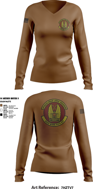 Womens Long Sleeve Vneck Shirt, Spencer Brian LaBrie Squadron, , Teamtime, Team time, sublimation, custom sports apparel, team uniforms, spirit wear, spiritwear, sports uniforms, custom shirts, team store, custom team store, fundraiser sports, apparel fundraiser