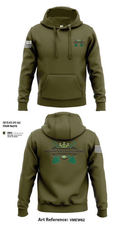 Enchanted landscaping 90750429 Hoodie - 33