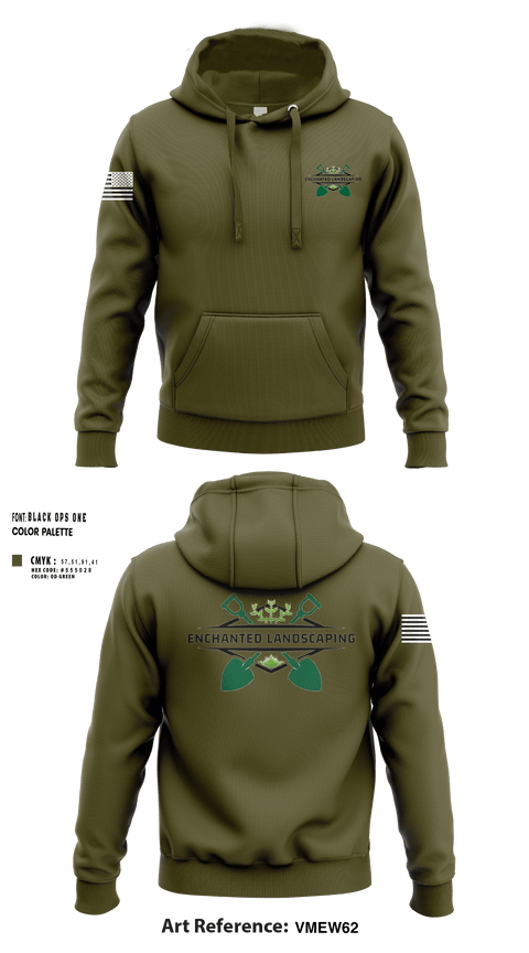 Hoodie, Enchanted landscaping, , Teamtime, Team time, sublimation, custom sports apparel, team uniforms, spirit wear, spiritwear, sports uniforms, custom shirts, team store, custom team store, fundraiser sports, apparel fundraiser