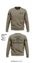 E-1 Jocks D1 Crew Neck Sweatshirt - 1