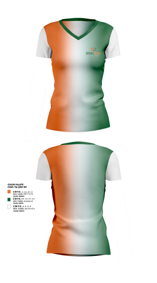Womens Short Sleeve Vneck Shirt, SpringSpirit, Spirit Store, Teamtime, Team time, sublimation, custom sports apparel, team uniforms, spirit wear, spiritwear, sports uniforms, custom shirts, team store, custom team store, fundraiser sports, apparel fundraiser