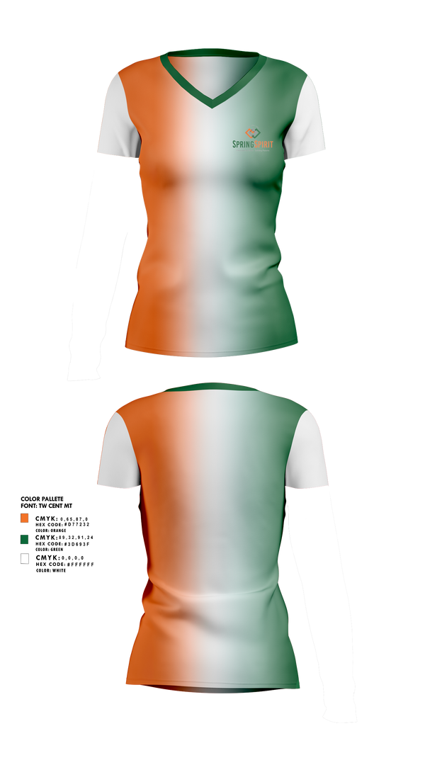 Womens Short Sleeve Vneck Shirt, SpringSpirit, Spirit Store, Teamtime, Team time, sublimation, custom sports apparel, team uniforms, spirit wear, spiritwear, sports uniforms, custom shirts, team store, custom team store, fundraiser sports, apparel fundraiser