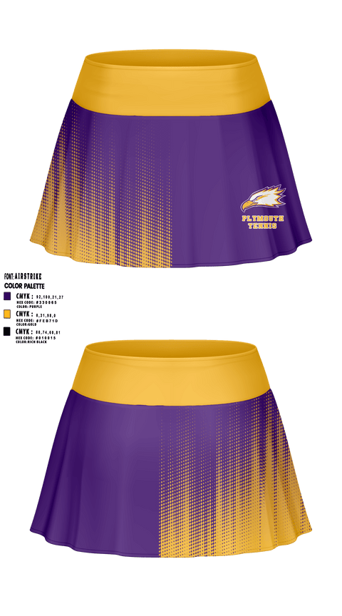 Skort, Plymouth Christian Academy Tennis, Tennis, Teamtime, Team time, sublimation, custom sports apparel, team uniforms, spirit wear, spiritwear, sports uniforms, custom shirts, team store, custom team store, fundraiser sports, apparel fundraiser