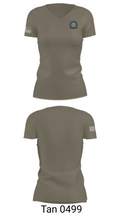 Defense Cortinating Element 97094891 Women's Short Sleeve V-neck Shirt - 68