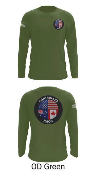 Long Sleeve Performance Shirt, Kontrolled Kaos, E-Sports, Teamtime, Team time, sublimation, custom sports apparel, team uniforms, spirit wear, spiritwear, sports uniforms, custom shirts, team store, custom team store, fundraiser sports, apparel fundraiser