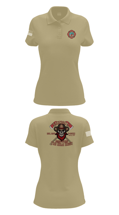 PVFR 80552354 Women's Short Sleeve Performance Polo  - 95