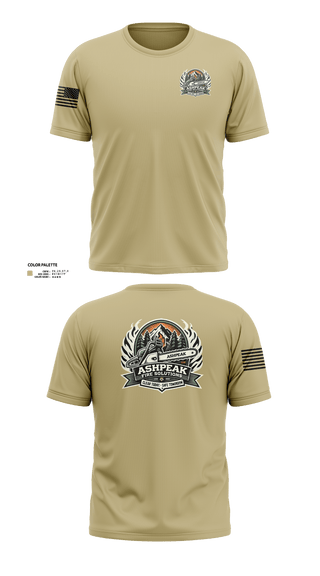Old School Cotton Feel Shirt, AshPeak Fire Solutions, , Teamtime, Team time, sublimation, custom sports apparel, team uniforms, spirit wear, spiritwear, sports uniforms, custom shirts, team store, custom team store, fundraiser sports, apparel fundraiser
