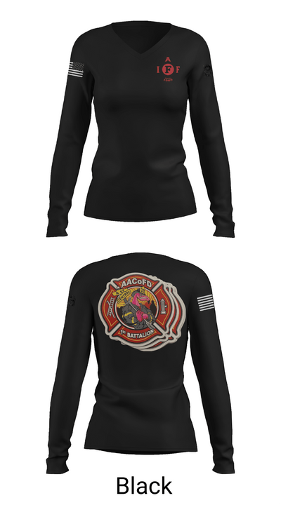Glen Burnie 74238111 Women's Long Sleeve V-neck Shirt - 37