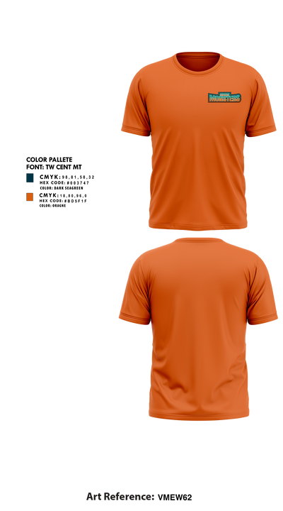 Midwest Monsters 38011238 Short Sleeve Performance Shirt - 20