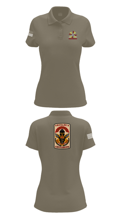 Kirk U.S. Army Health Clinic 36781561 Women's Short Sleeve Performance Polo  - 75