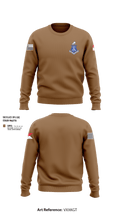 Pershing Rifles Troop L-1 10347059 Crew Neck Sweatshirt - 100