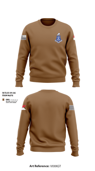 Crew Neck Sweatshirt, Pershing Rifles Troop L-1, , Teamtime, Team time, sublimation, custom sports apparel, team uniforms, spirit wear, spiritwear, sports uniforms, custom shirts, team store, custom team store, fundraiser sports, apparel fundraiser