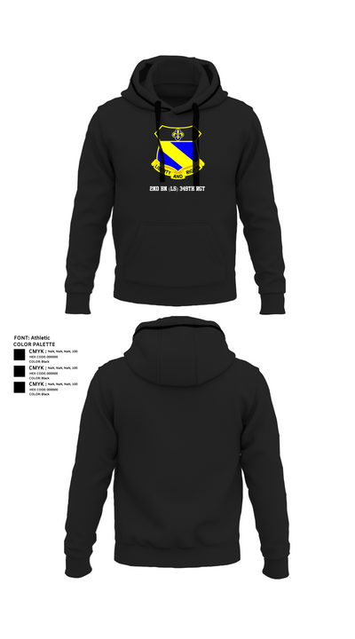 2nd BN (LS) 349th RGT 90715195 Hoodie - 31