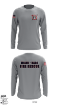 Miami Dade Firehouse Shirts 53092745 Long Sleeve Performance Shirt 1