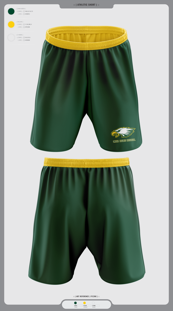 Athletic Shorts With Pockets, Omaha Eagles Baseball, Baseball, Teamtime, Team time, sublimation, custom sports apparel, team uniforms, spirit wear, spiritwear, sports uniforms, custom shirts, team store, custom team store, fundraiser sports, apparel fundraiser