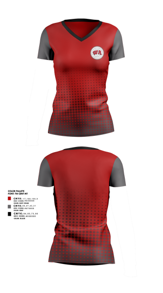 Womens Short Sleeve Vneck Shirt, West Allegheny Marching Pride Band, Spirit Store, Teamtime, Team time, sublimation, custom sports apparel, team uniforms, spirit wear, spiritwear, sports uniforms, custom shirts, team store, custom team store, fundraiser sports, apparel fundraiser